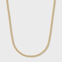 Micro Cuban Link Chain (Gold)