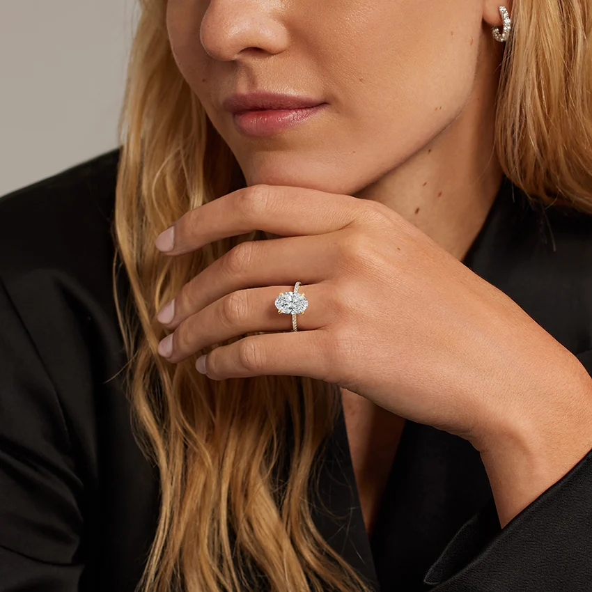 Demi Three-Quarter Coverage Diamond Ring (1/3 ct. tw.) in 18K Yellow Gold